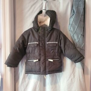 NWOT Cat&Jack Winter Snow Coat w/hood! 18m